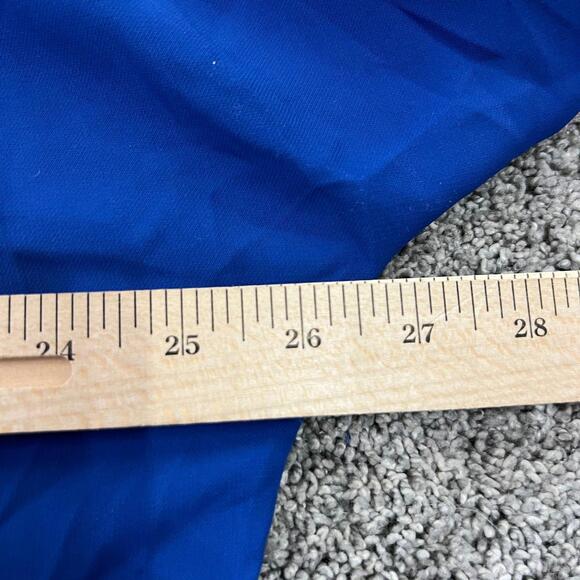 Glam Boutique Sheet Royal Blue Blouse size Medium NWT - Picture 4 of 5